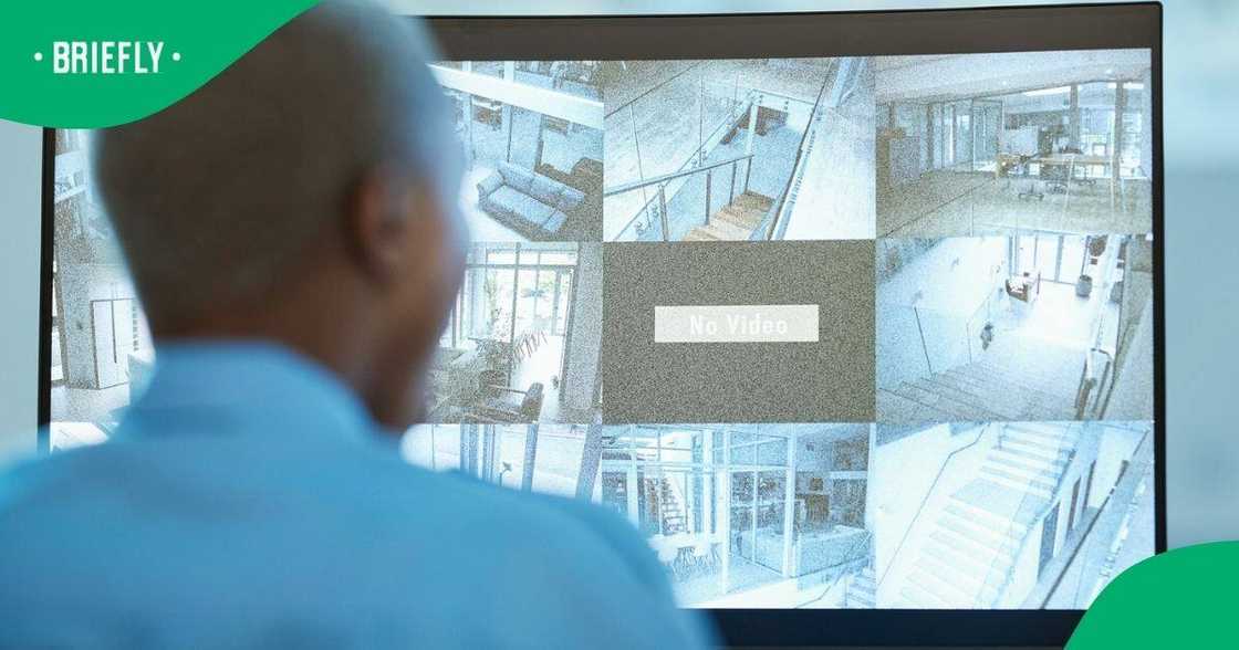 A South African Police Service officer used CCTV footage to track down a murder suspect A South African Police Service officer used CCTV footage to track down a murder suspect