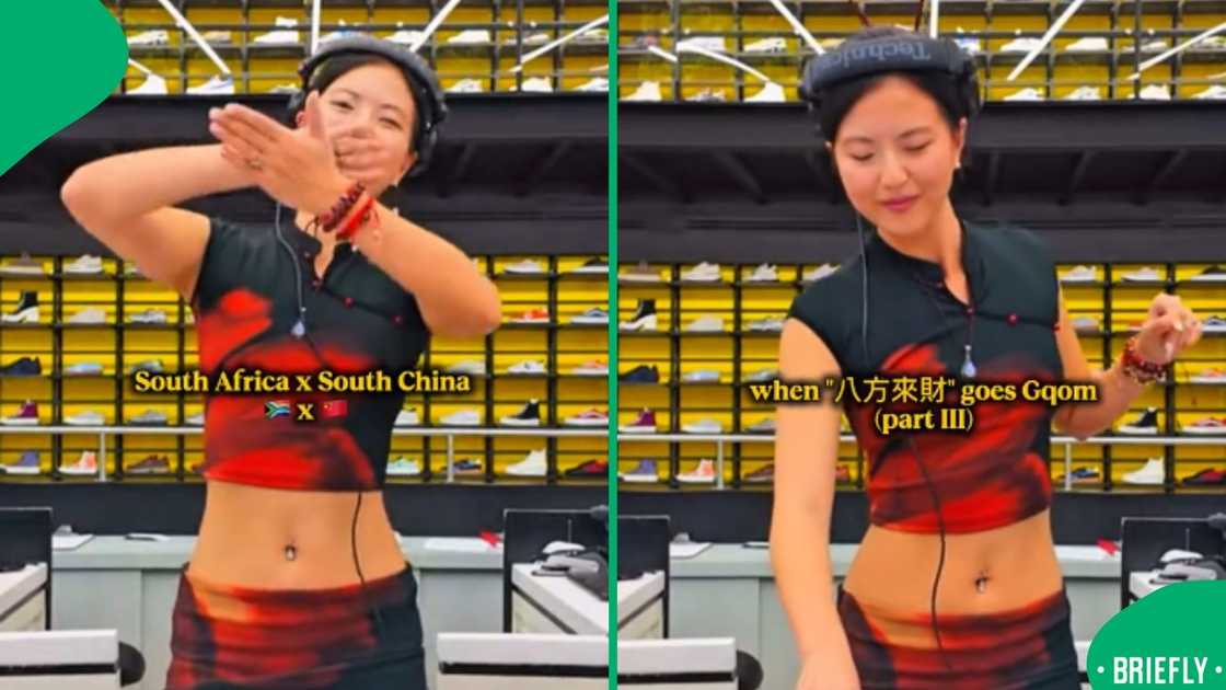 The DJ fused two genres during the Chinese New Year The DJ fused two genres during the Chinese New Year