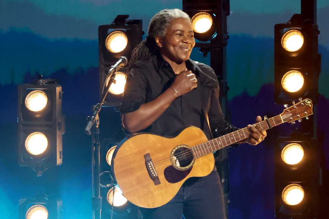 Tracy Chapman at the Grammy Awards Tracy Chapman at the Grammy Awards