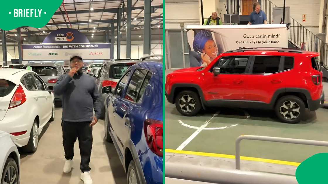 SA TikToker scores bargain car deal at Joburg auction SA TikToker scores bargain car deal at Joburg auction