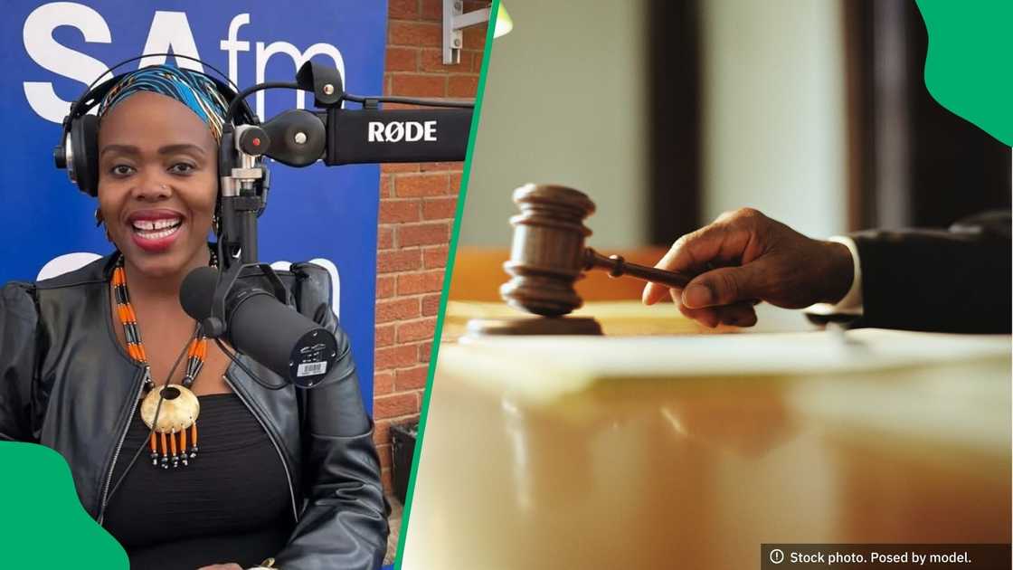 The SABC’s Nonkululeko Mantula made her first appearance in court The SABC’s Nonkululeko Mantula made her first appearance in court