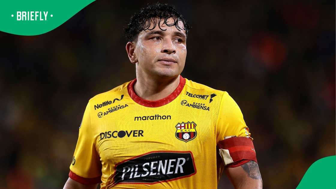 Mario Pineida, Copa CONMEBOL, Barcelona SC, Palmeiras. Mario Pineida, Copa CONMEBOL, Barcelona SC, Palmeiras.