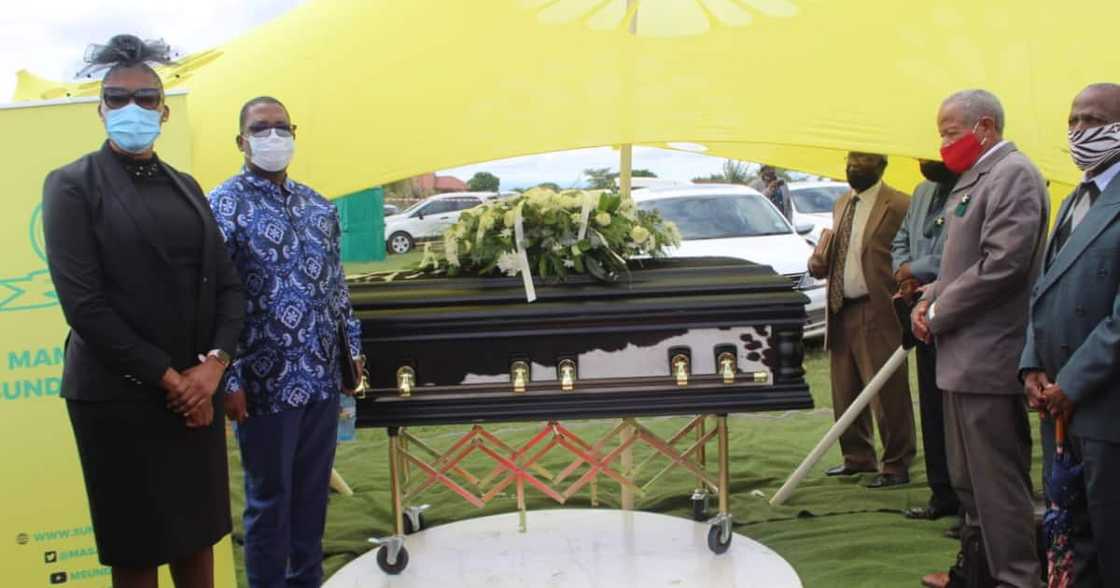 Motjeka Madisha’s taken into custody immediately after son's funeral Motjeka Madisha’s taken into custody immediately after son's funeral