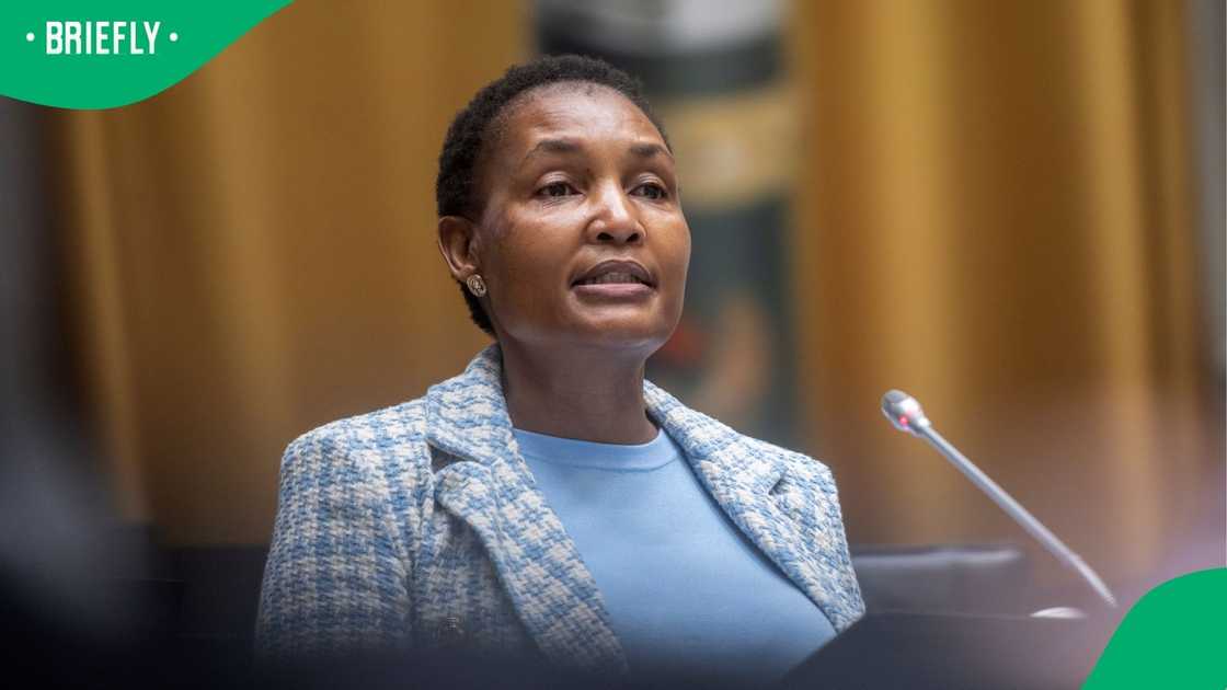 Cyril Ramaphosa earned criticism for failing to fire Thembi Simelane Cyril Ramaphosa earned criticism for failing to fire Thembi Simelane
