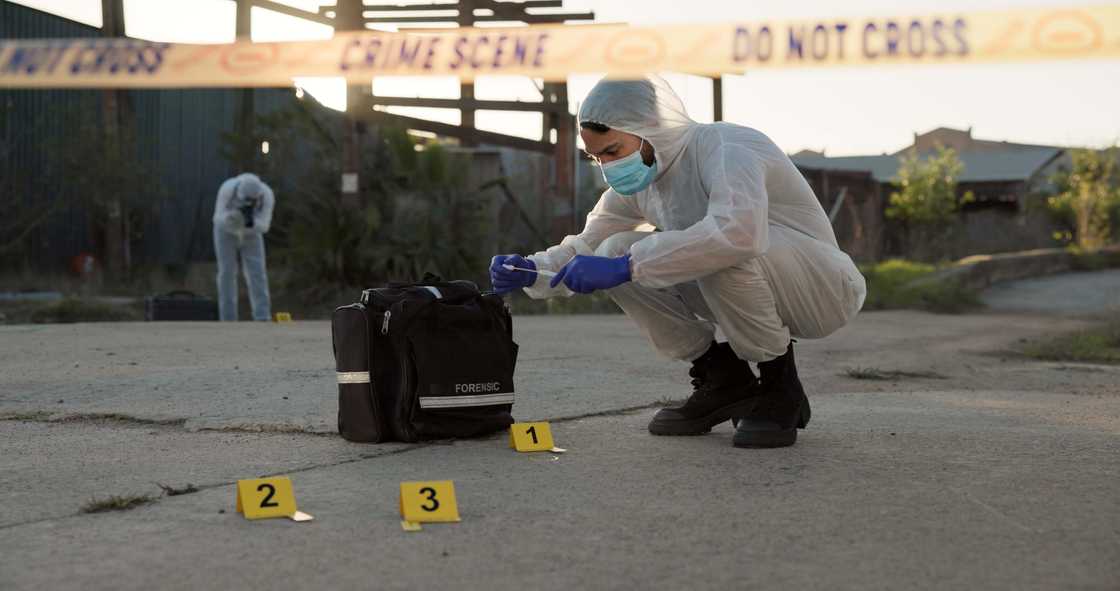 The home of two Eastern Cape women was a crime scene after they were killed The home of two Eastern Cape women was a crime scene after they were killed