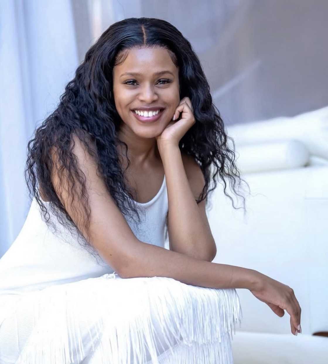 Natasha Thahane danced with her co-stars