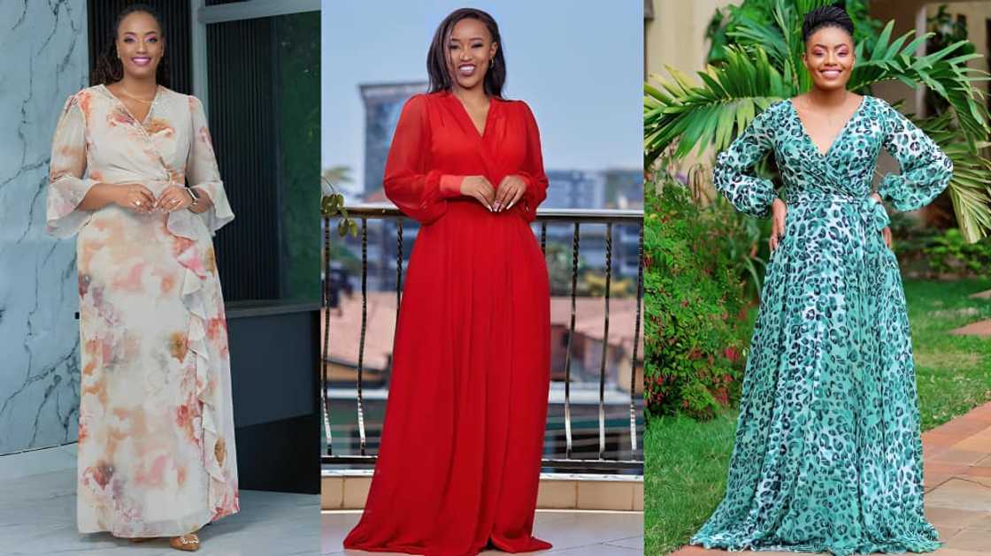 A-shape gown styles A-shape gown styles