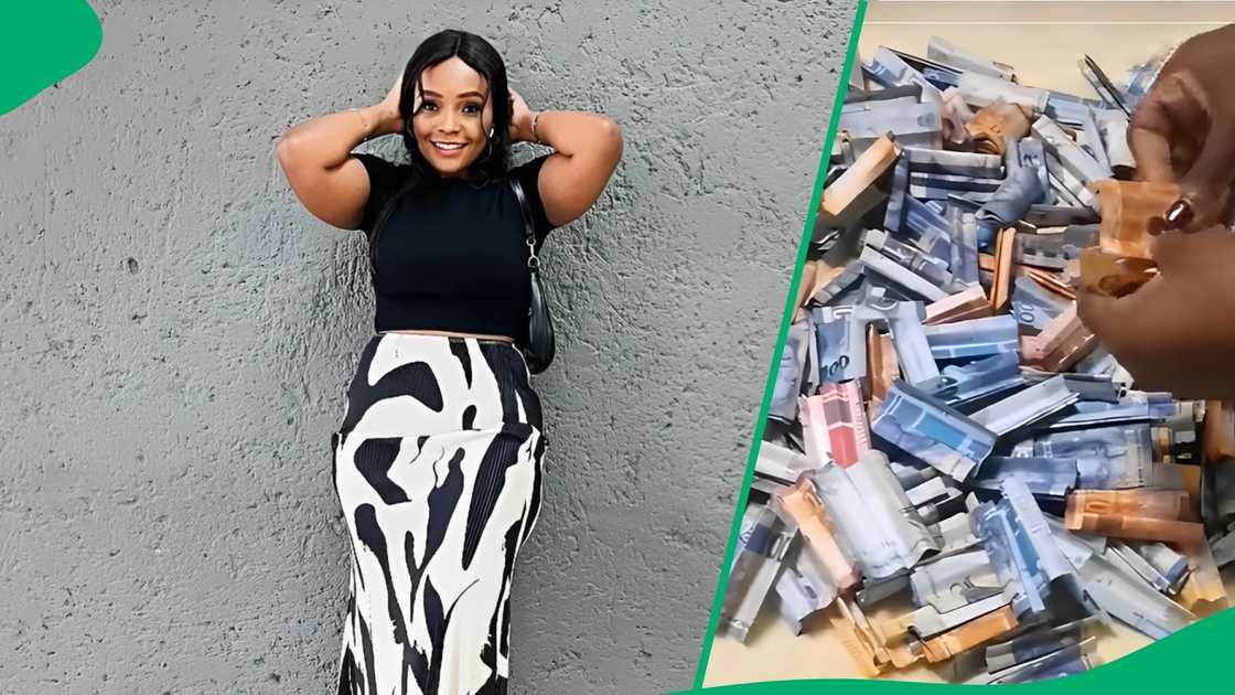 Social media users were impressed by a lady's discipline to save money Social media users were impressed by a lady's discipline to save money