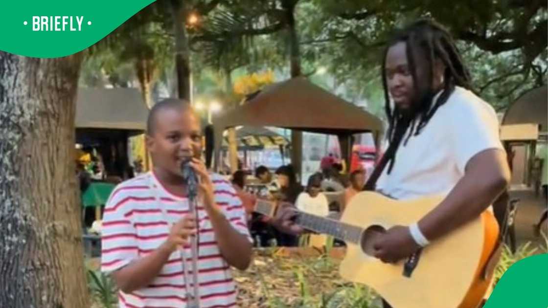 Kid performs Zahara song in TikTok video