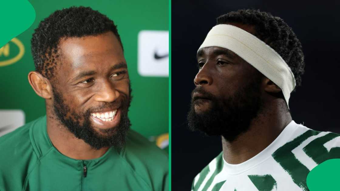 Siya Kolisi shared a bible verse amid divorce. Siya Kolisi shared a bible verse amid divorce.