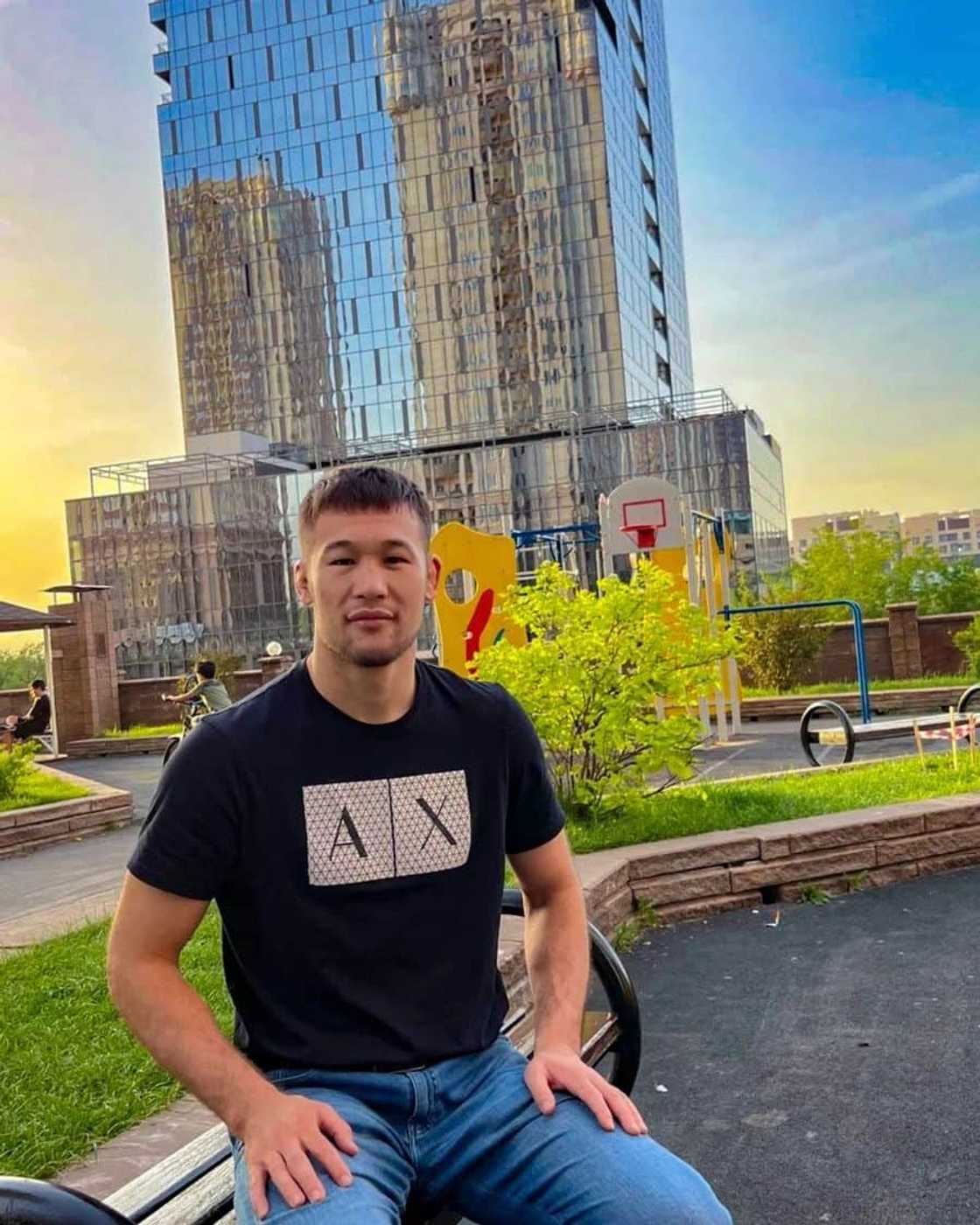 Shavkat Rakhmonov's record Shavkat Rakhmonov's record