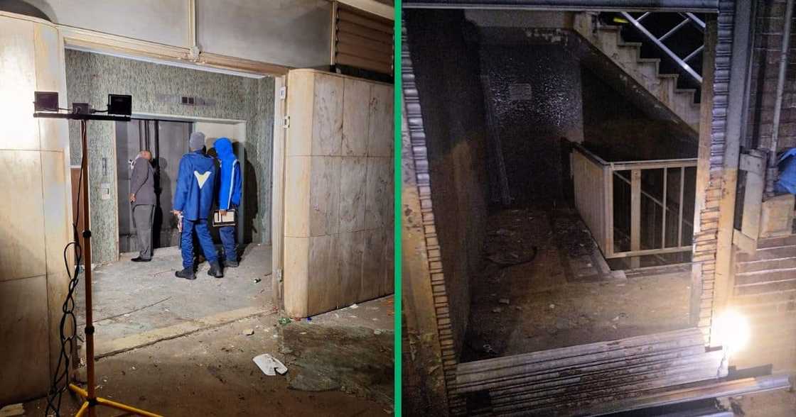 Tshwane Emergency Services Department found two decomposed bodies during a rescue mission in a Pretoria building. Tshwane Emergency Services Department found two decomposed bodies during a rescue mission in a Pretoria building.