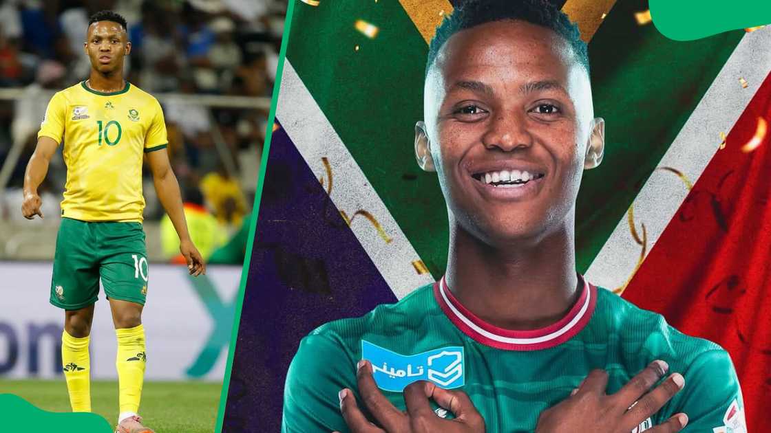 Mohau Nkota is sponsored by Nike