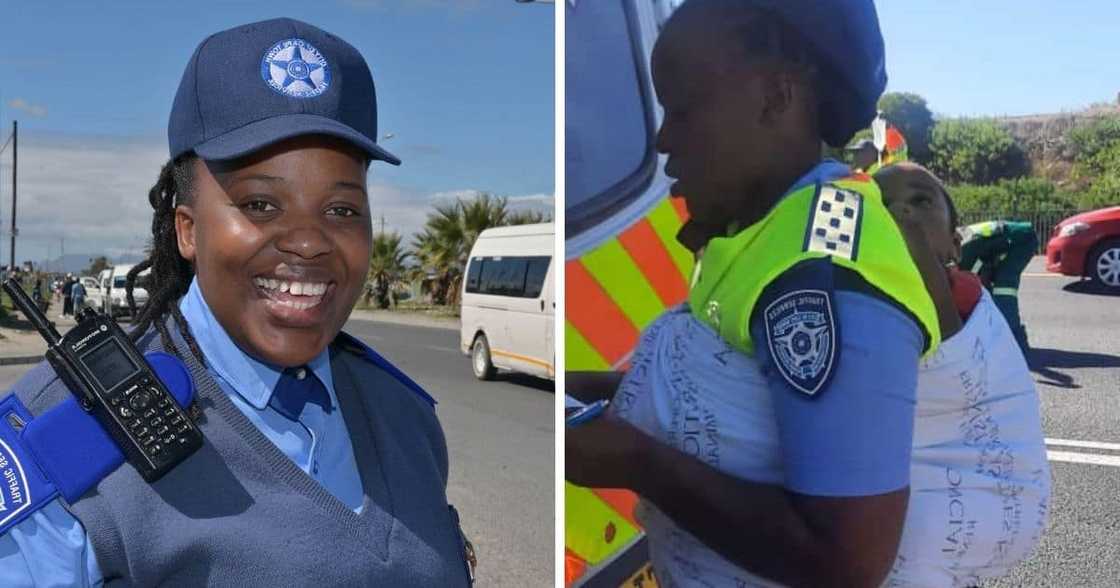 City of Cape Town traffic officer Andiswa Gxabuza City of Cape Town traffic officer Andiswa Gxabuza