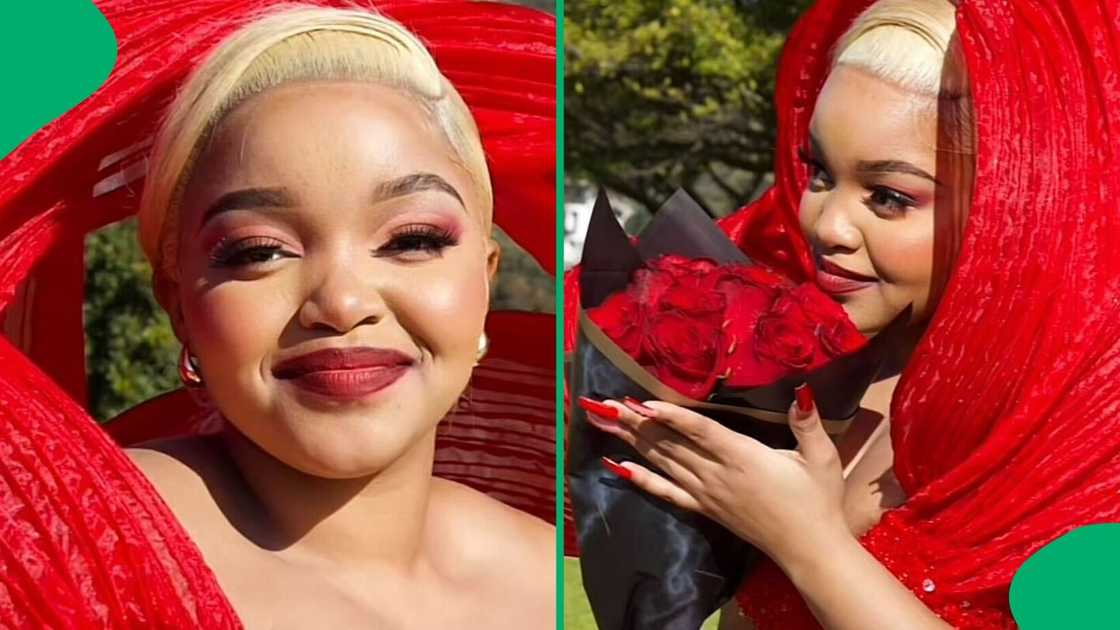 A Grade 12 pupil slayed at her matric ball dance in a TikTok video.