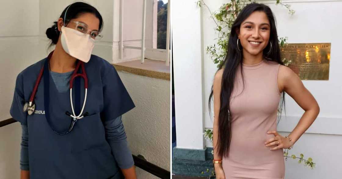 A young doctor who started her community service A young doctor who started her community service