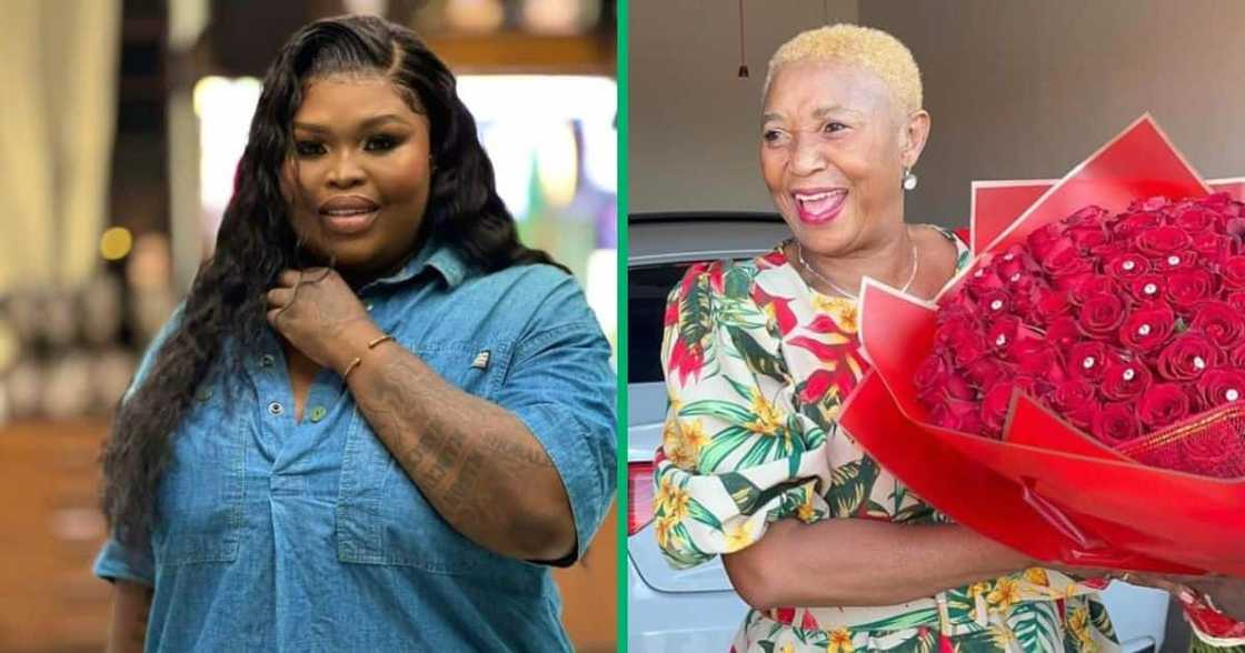 Gogo Maweni surprises mom for Mother's Day with BMW Gogo Maweni surprises mom for Mother's Day with BMW