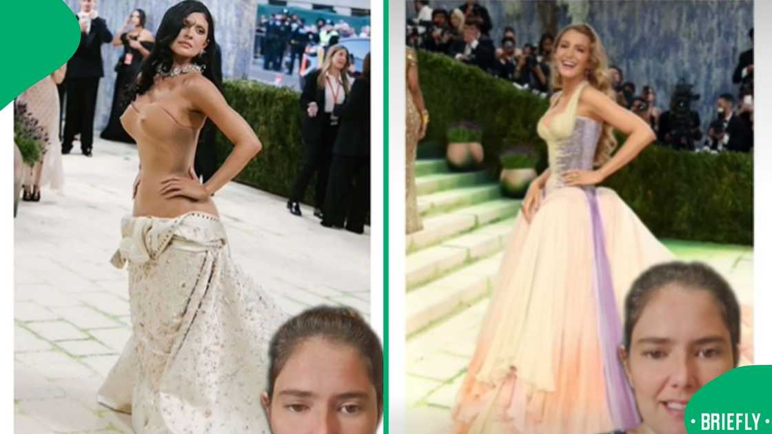 Samil on the right had a comment on Blake Lively's outfit Samil on the right had a comment on Blake Lively's outfit