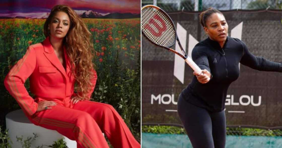 Beyoncé, Serena Williams. Beyoncé, Serena Williams.