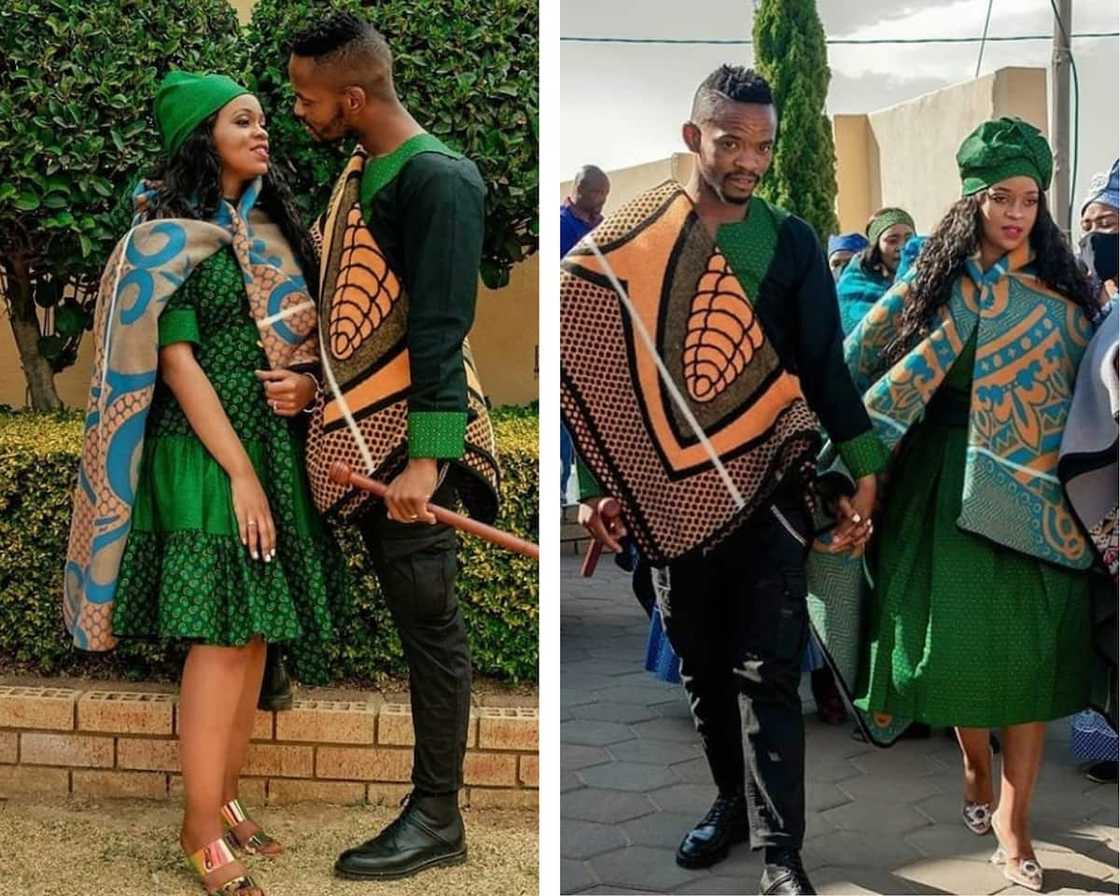 Cultural Tswana traditional attire Cultural Tswana traditional attire