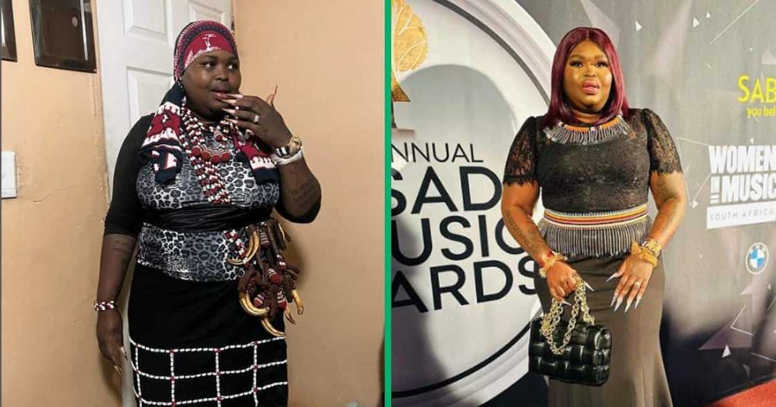 Gogo Maweni's snake bite her Gogo Maweni's snake bite her