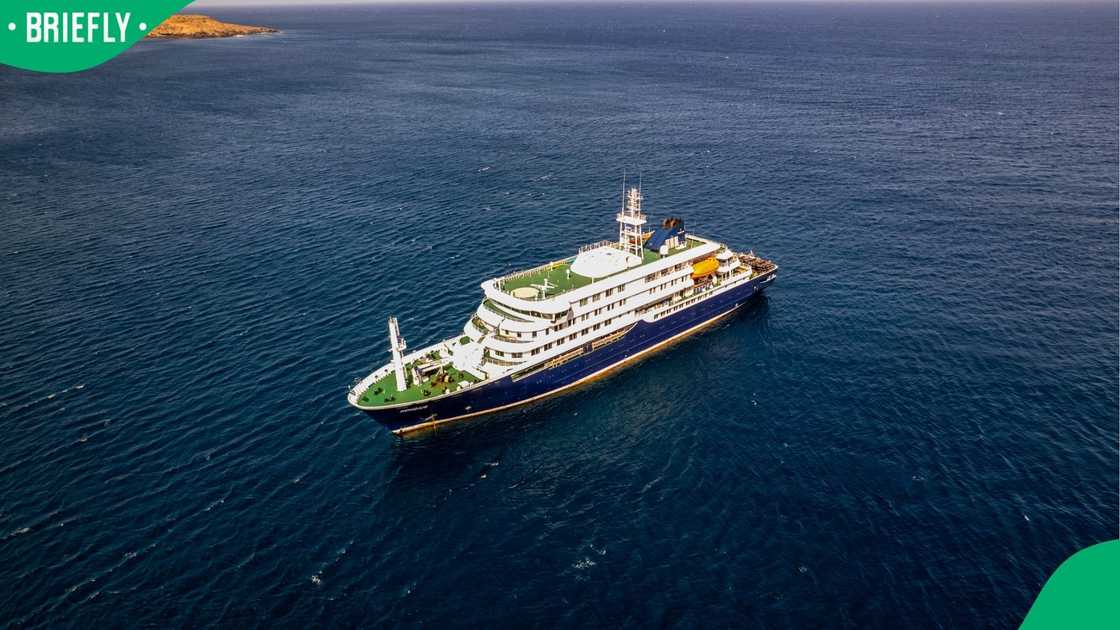 A general view of the cruise ship MV Hondius A general view of the cruise ship MV Hondius
