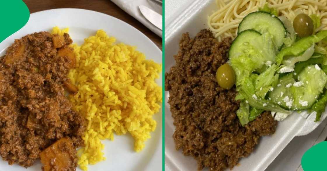 Lady underwhelmed by food served at marking centre Lady underwhelmed by food served at marking centre