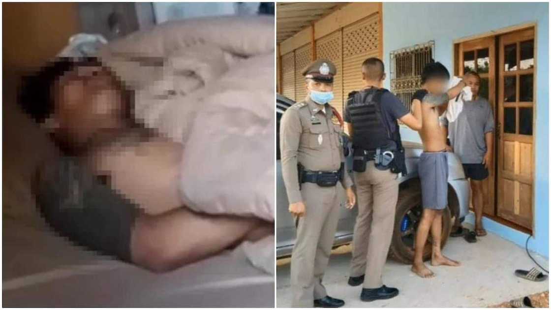Thai man falls asleep at house he was trying to rob. What happened next is hilarious Thai man falls asleep at house he was trying to rob. What happened next is hilarious