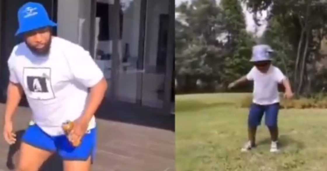 Kid Perfectly Imitates Cassper Nyovest Leaves Internet in a Frenzy Kid Perfectly Imitates Cassper Nyovest Leaves Internet in a Frenzy