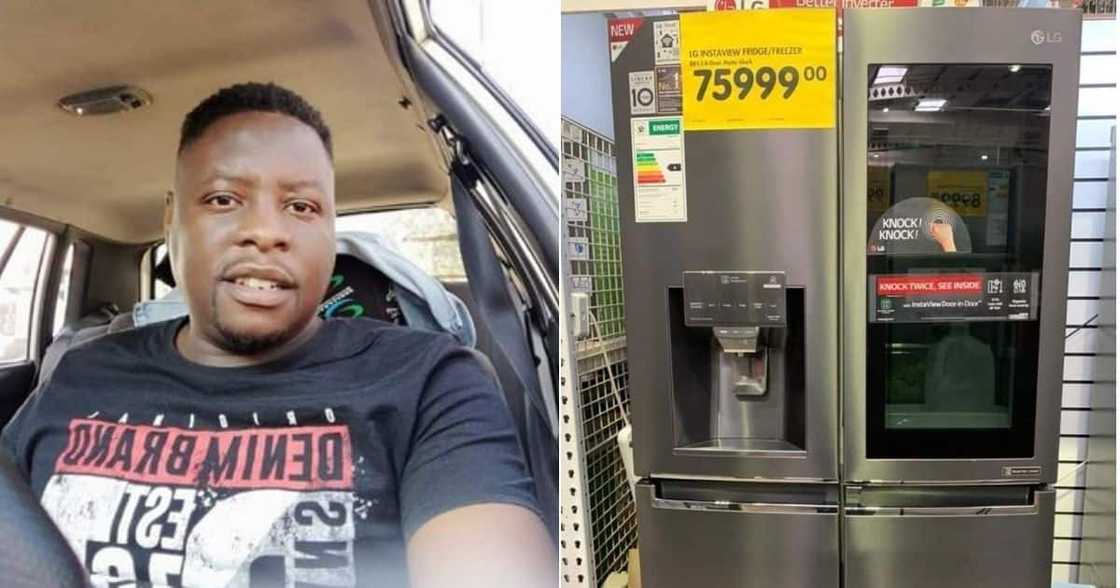 Saffas Really, Stunned, Fridge, Costing, R76 000 Saffas Really, Stunned, Fridge, Costing, R76 000