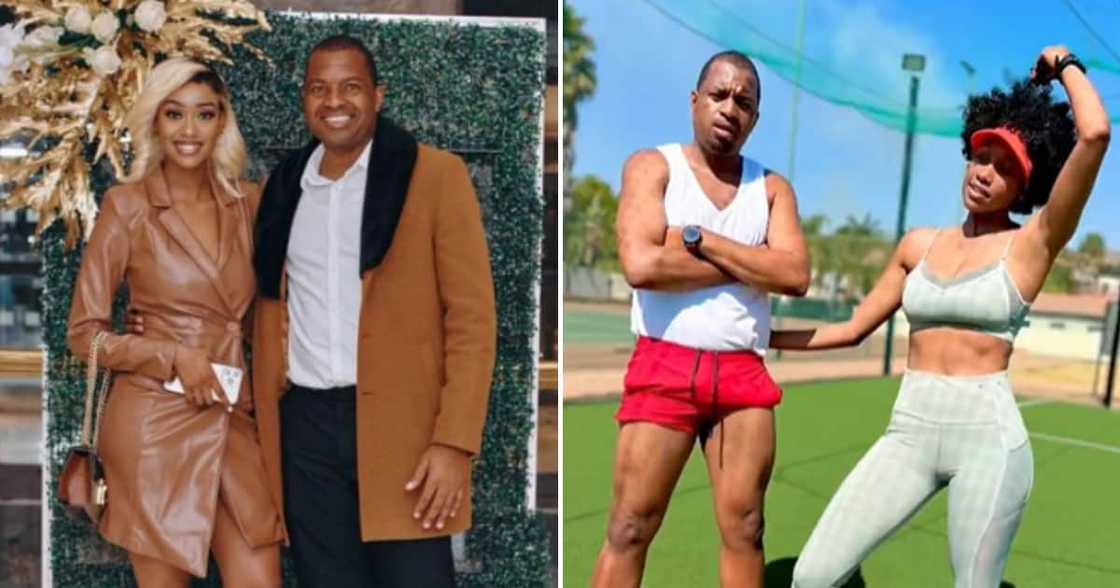 Itumeleng Khune and Sphelele Makhunga working out and looking good