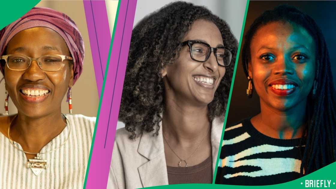 Three African entrepreneurs.