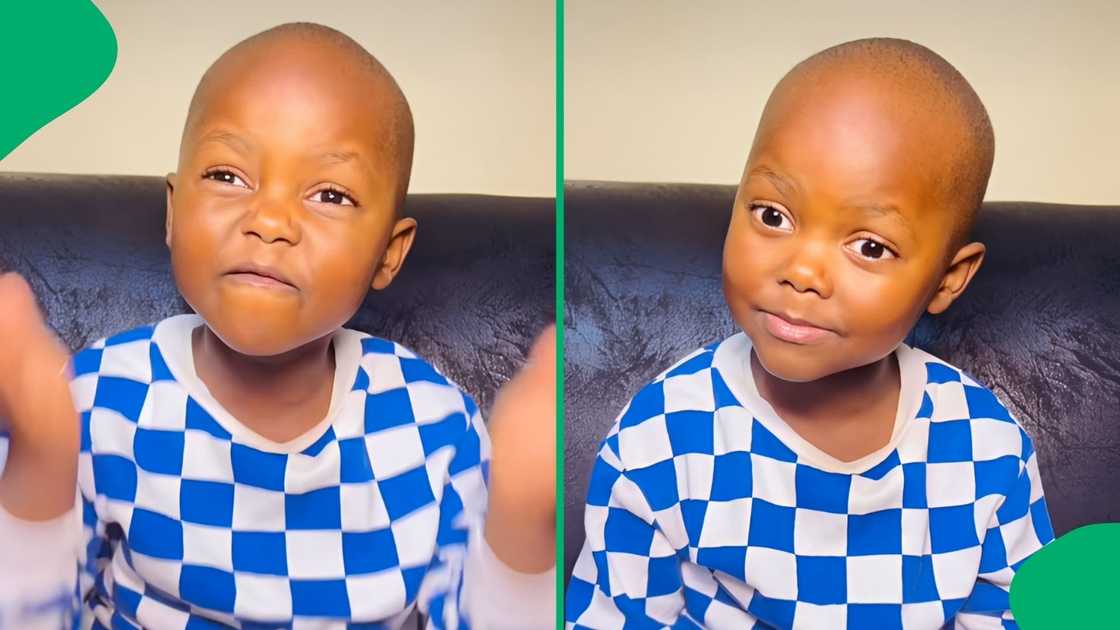 The toddler explained how spending too much time on tablets can lead to physical damage and social isolation The toddler explained how spending too much time on tablets can lead to physical damage and social isolation