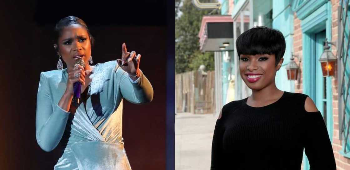 Jennifer Hudson sends a shout out to a South African singer