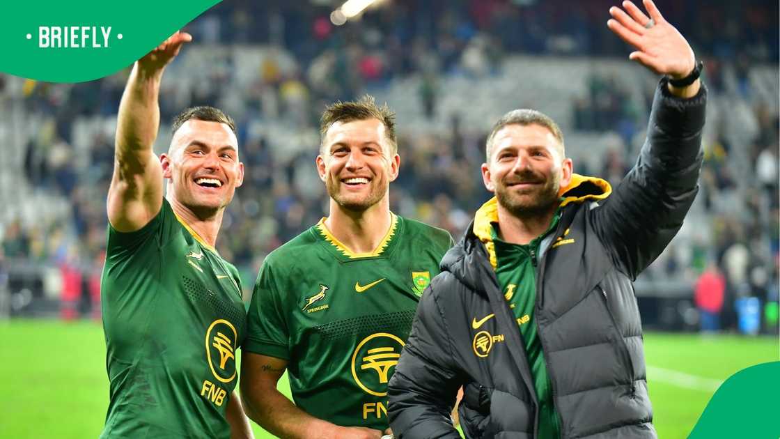 Jesse Kriel, Handre Pollard, Willie le Roux, Castle Lager Rugby Championship, South Africa and Australia.