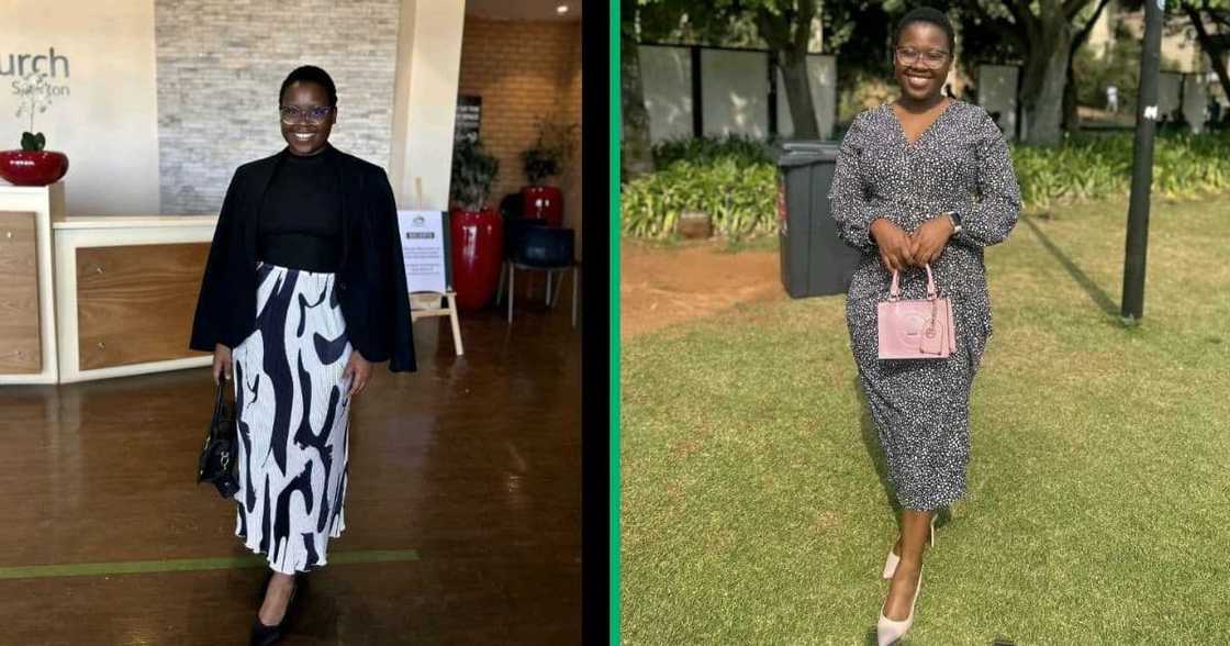 A young lady's journey to success, shares TikTok video A young lady's journey to success, shares TikTok video