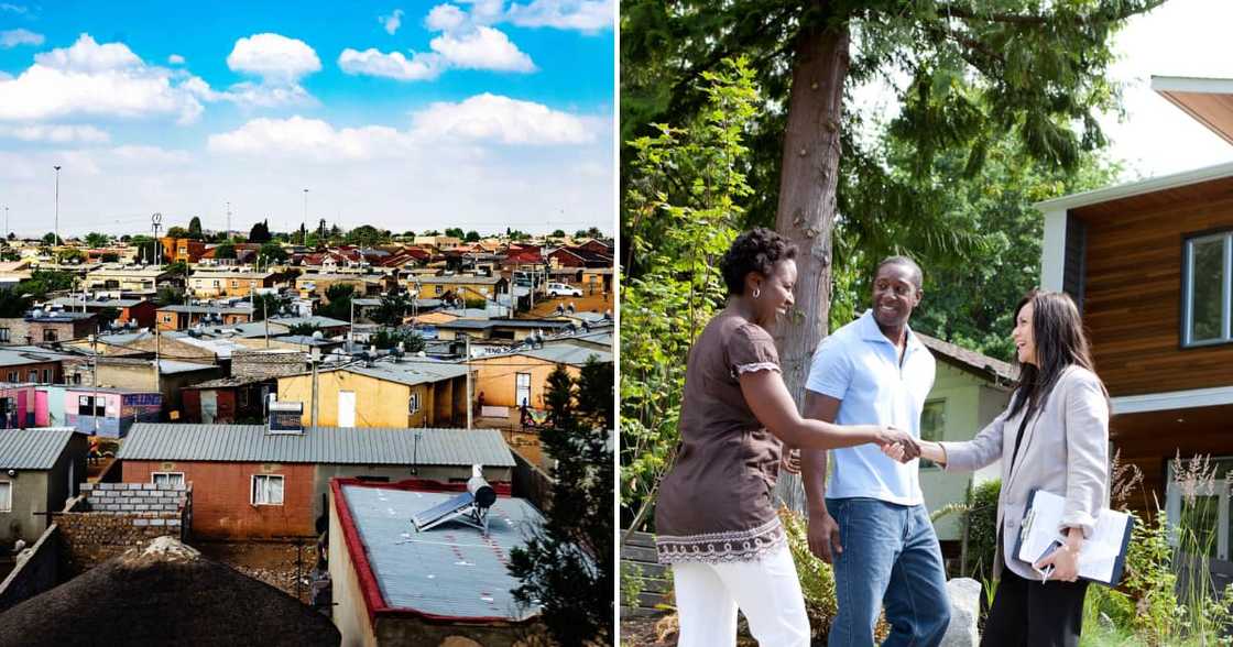 Property value in South Africa's townships have soared in the last 10 years Property value in South Africa's townships have soared in the last 10 years