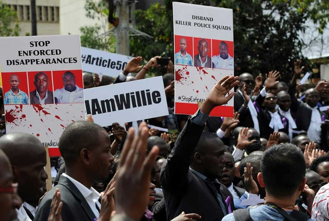 The torture and killing of the three men sparked fury in Kenya, where police are widely feared by the public