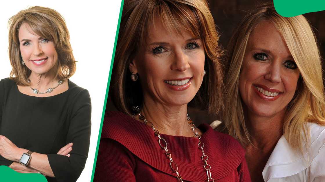 Kim Christiansen (L). The news anchor with her sister, Keri (R) Kim Christiansen (L). The news anchor with her sister, Keri (R)