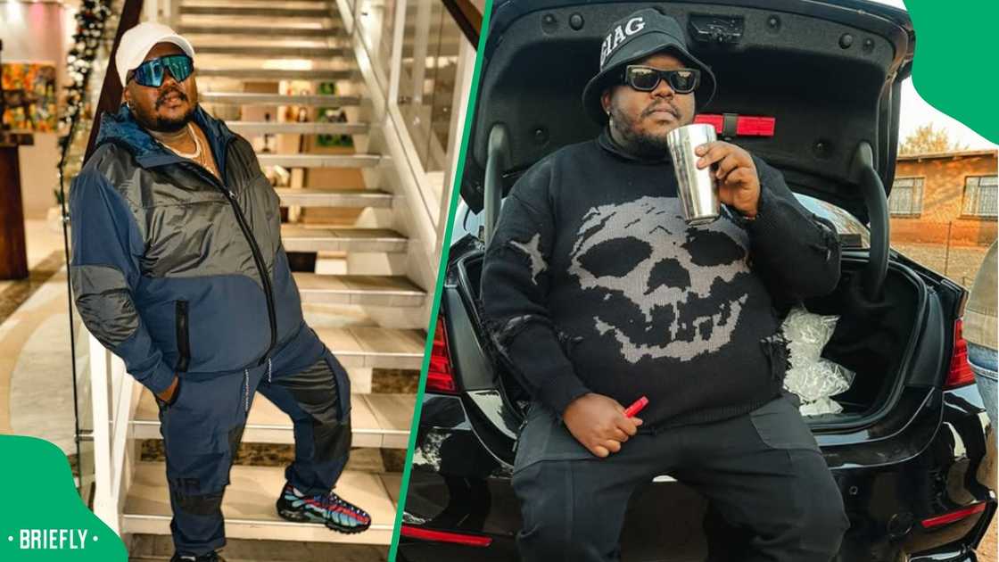 Heavy K was fat-shamed by a troll but he did not take it lying down.