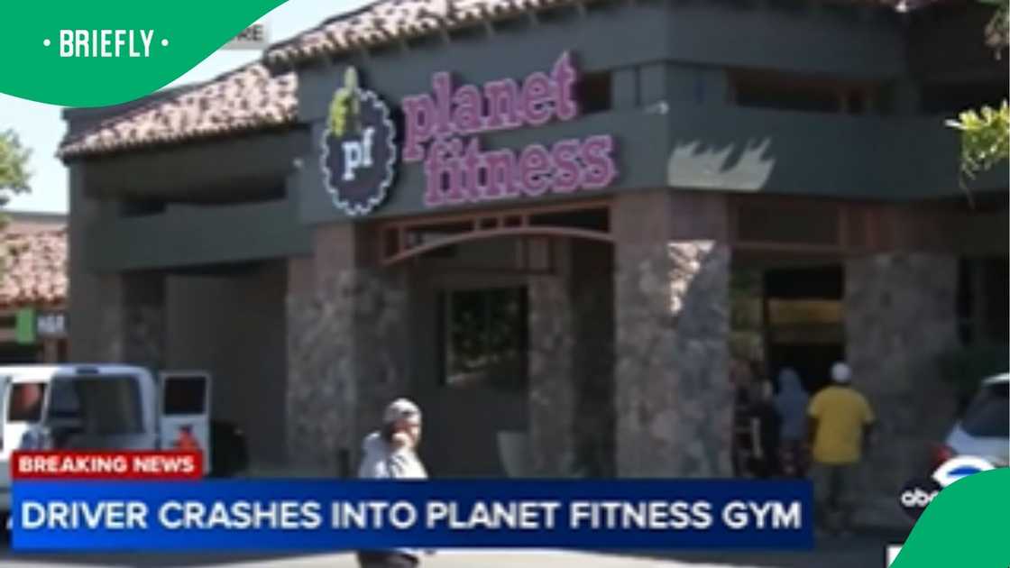 A woman plunged into a fitness gym after having a medical emergency A woman plunged into a fitness gym after having a medical emergency