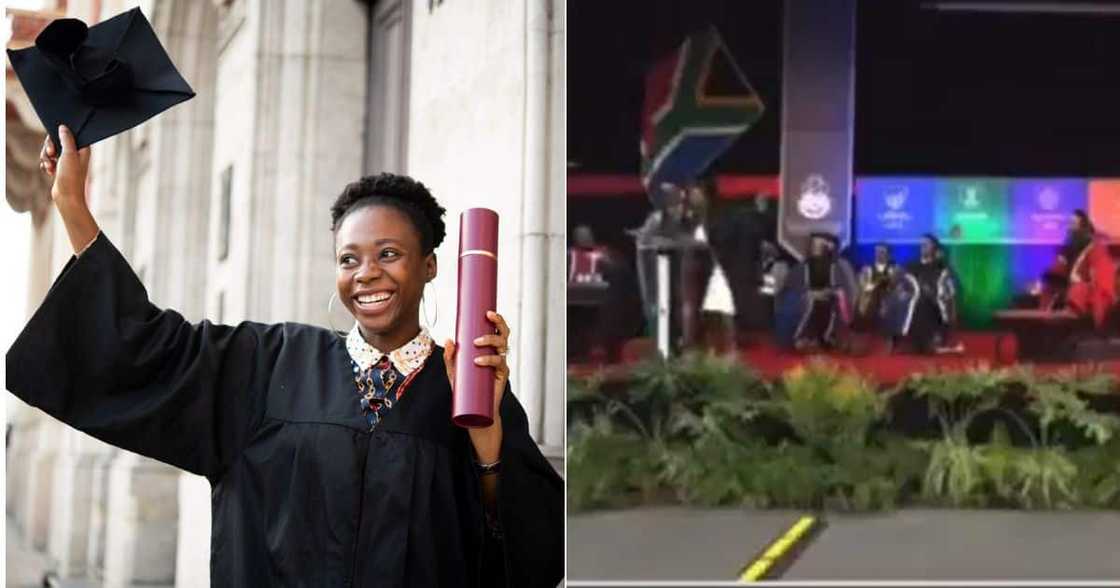 A University of Free State graduate celebrates degree by rapping Kanye West's 'Good Morning' A University of Free State graduate celebrates degree by rapping Kanye West's 'Good Morning'