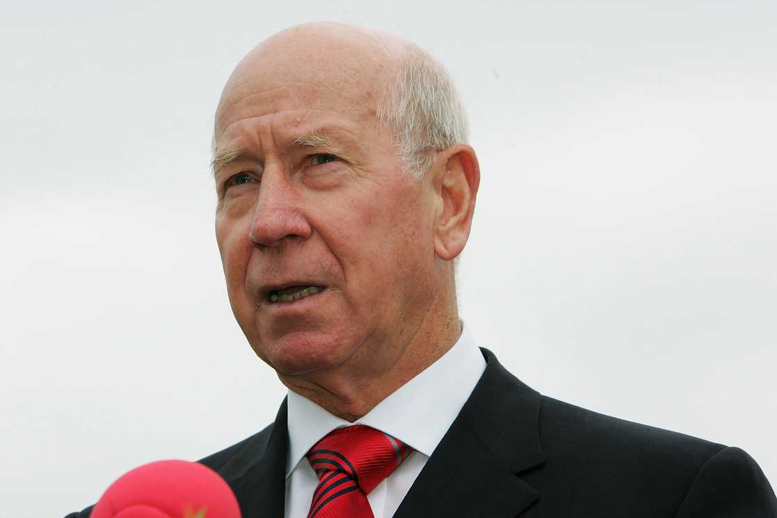 Sir Bobby Charlton in Munich, Germany Sir Bobby Charlton in Munich, Germany