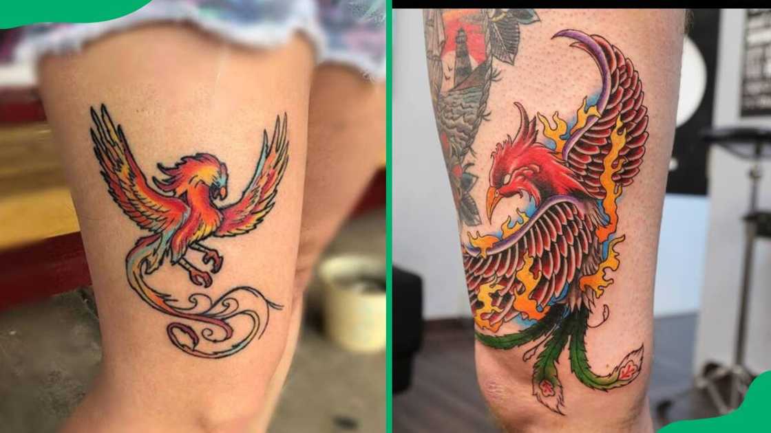 Cute phoenix tattoos