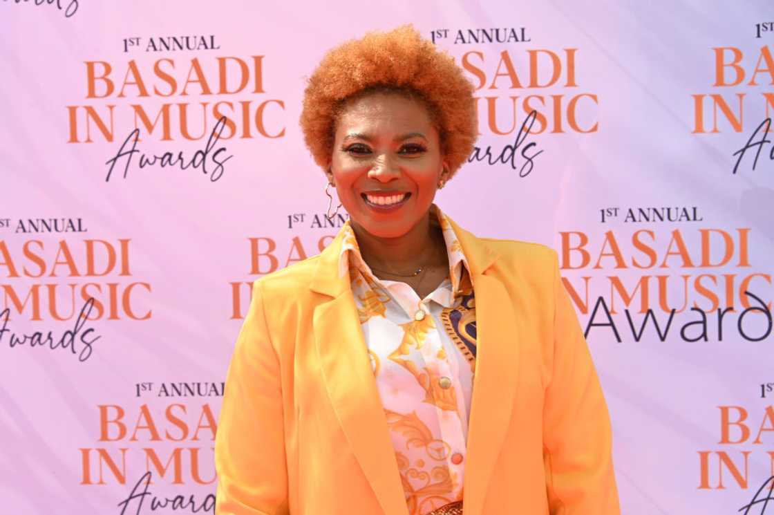 Penny Lebyane during the Basadi in Music Awards CEO's Legends Luncheon at the Garden Venue in Johannesburg, South Africa Penny Lebyane during the Basadi in Music Awards CEO's Legends Luncheon at the Garden Venue in Johannesburg, South Africa