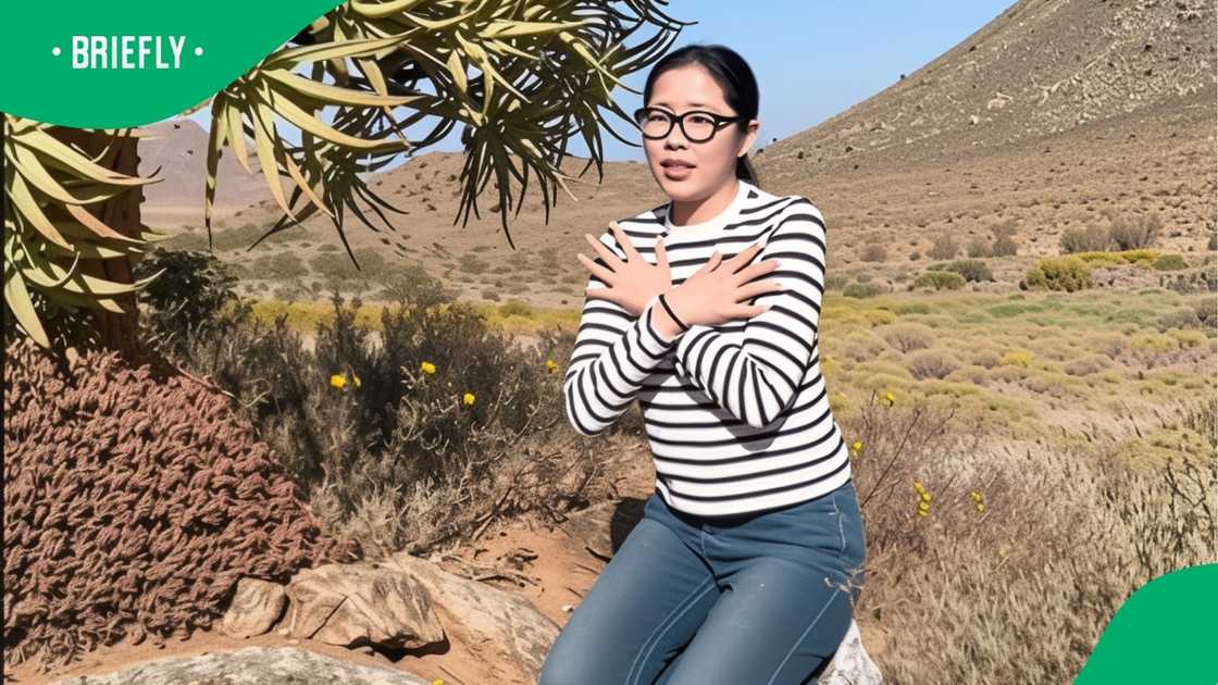 Chinese woman speaks isiZulu to attract wealth