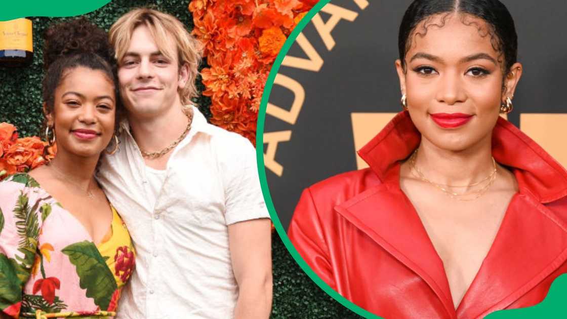 Jaz Sinclair and Ross Lynch Jaz Sinclair and Ross Lynch