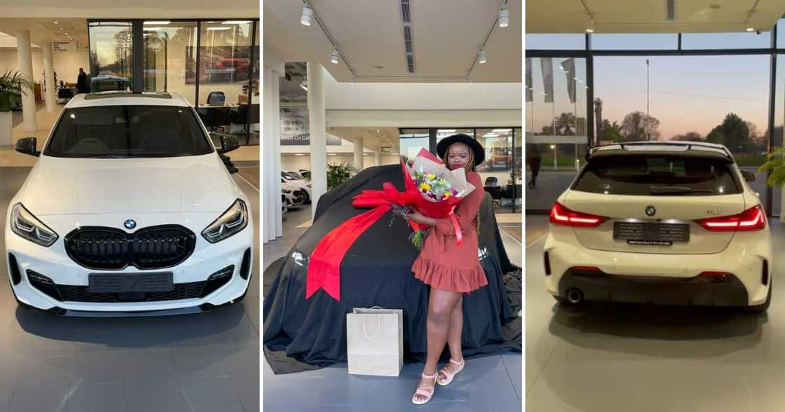 A sporty new BMW purchased by a woman has had Mzansi peeps impressed with the feat A sporty new BMW purchased by a woman has had Mzansi peeps impressed with the feat
