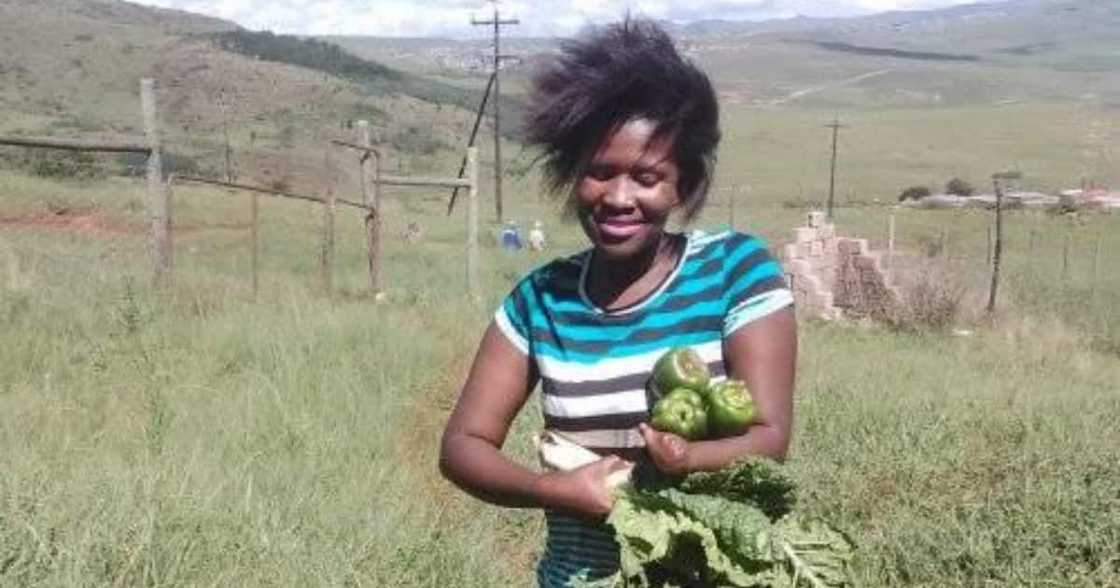 Lady Flexes Veggies from Her Garden: "Never Hesitate to Start Small"