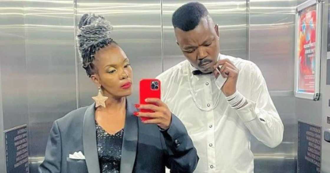Toll AS$ Mo and Mome Mahlangu make up Toll AS$ Mo and Mome Mahlangu make up